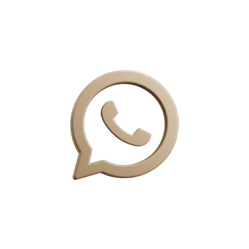 icone whatsapp creme